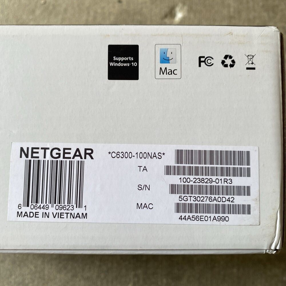 NETGEAR AC1750 WiFi Cable Modem Router C6300 | DOCSIS 3.0 Xfinity Spectrum Cox - Picture 3 of 5